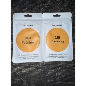 2 Pack Kind Patches MB Metabolic Balance 60 Patches Energy And Metabolic Support